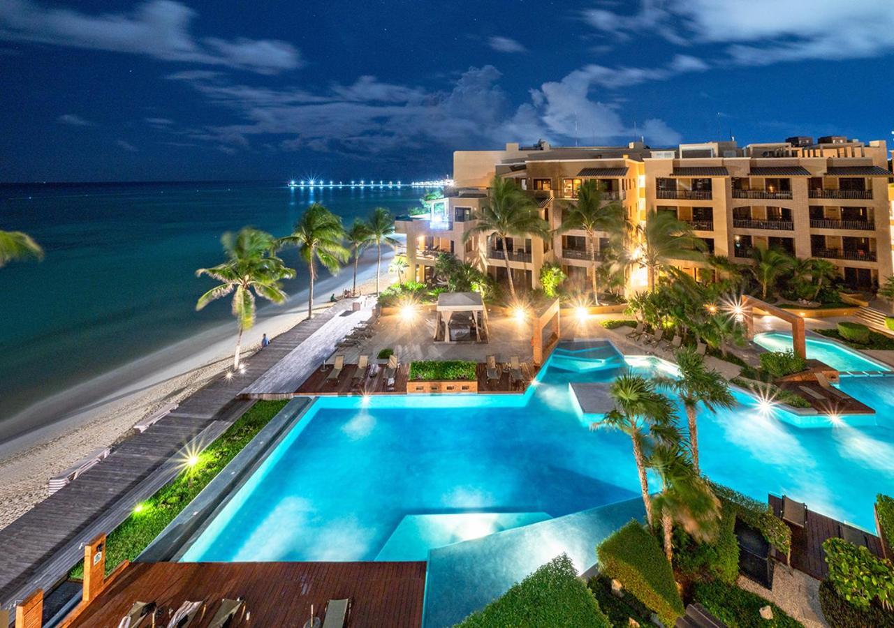 Condo Surf 405 - Luxury Oceanview Beachfront 3 Bedroom With Gym - At El Faro Condos Playa del Carmen Exterior photo